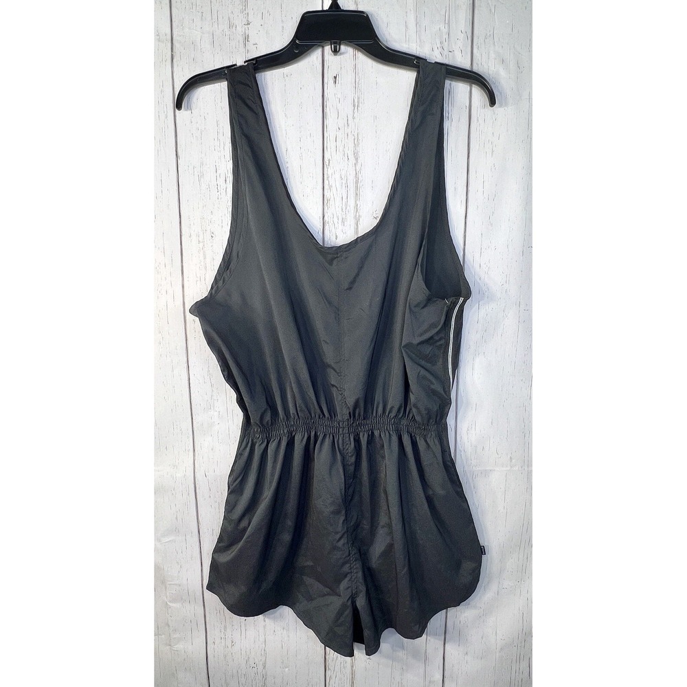 Hurley Women's Coastal Tank Romper Black Size XL CQ2519‑010